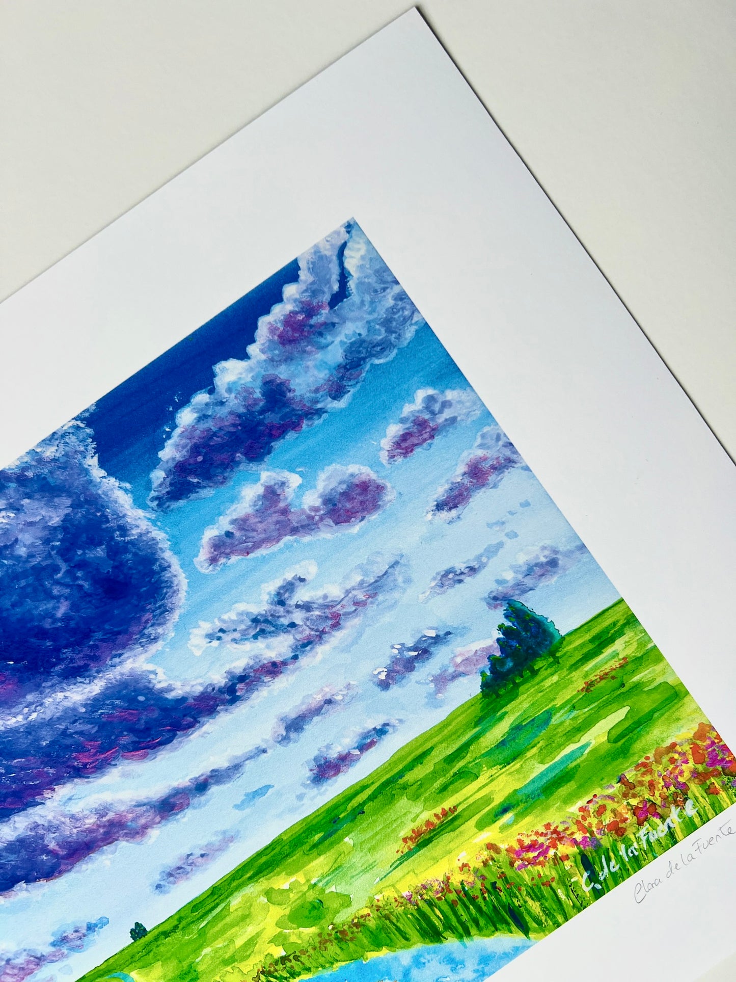 Big Ditch of Champaign Urbana Art Print