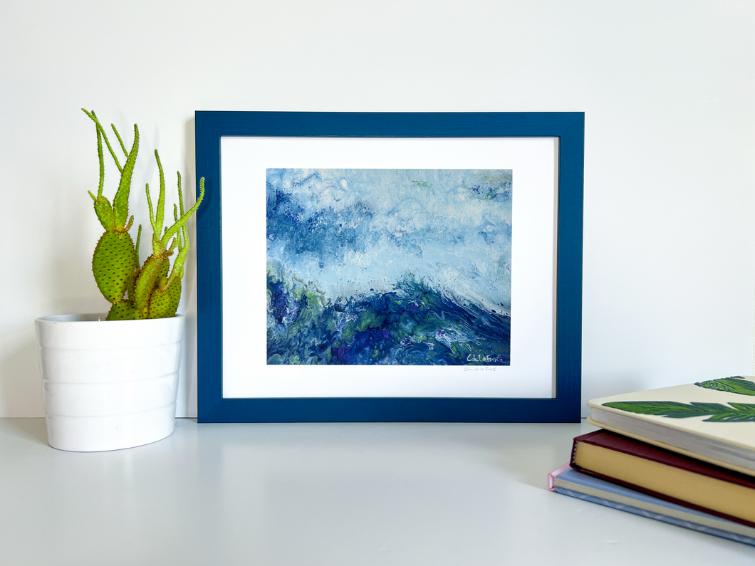 The Wave Art Print