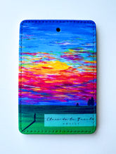Load image into Gallery viewer, Sunset in the Fields Luggage Art Tag
