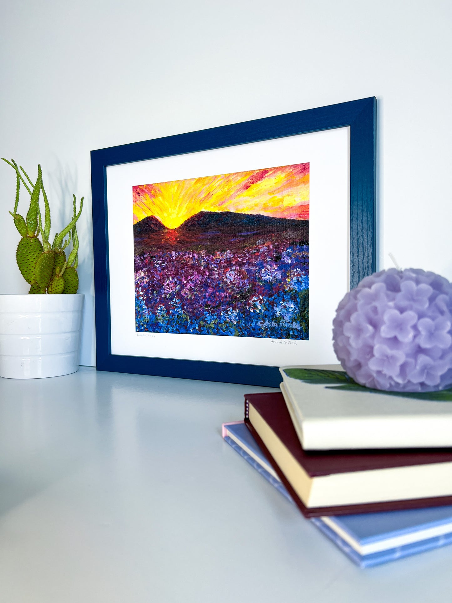 Montana Fields Art Print