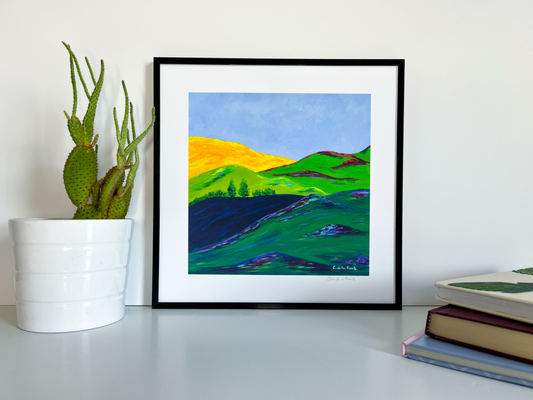 Colorado Mountains Art Print