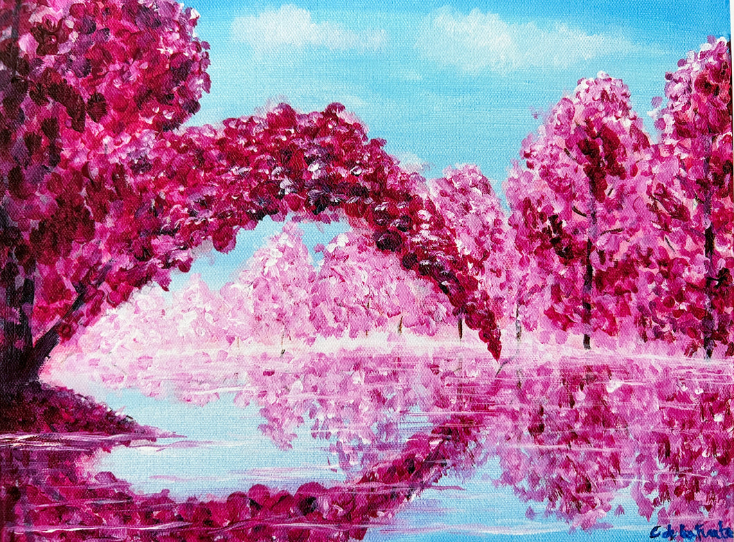 Cherry Blossoms Art Print