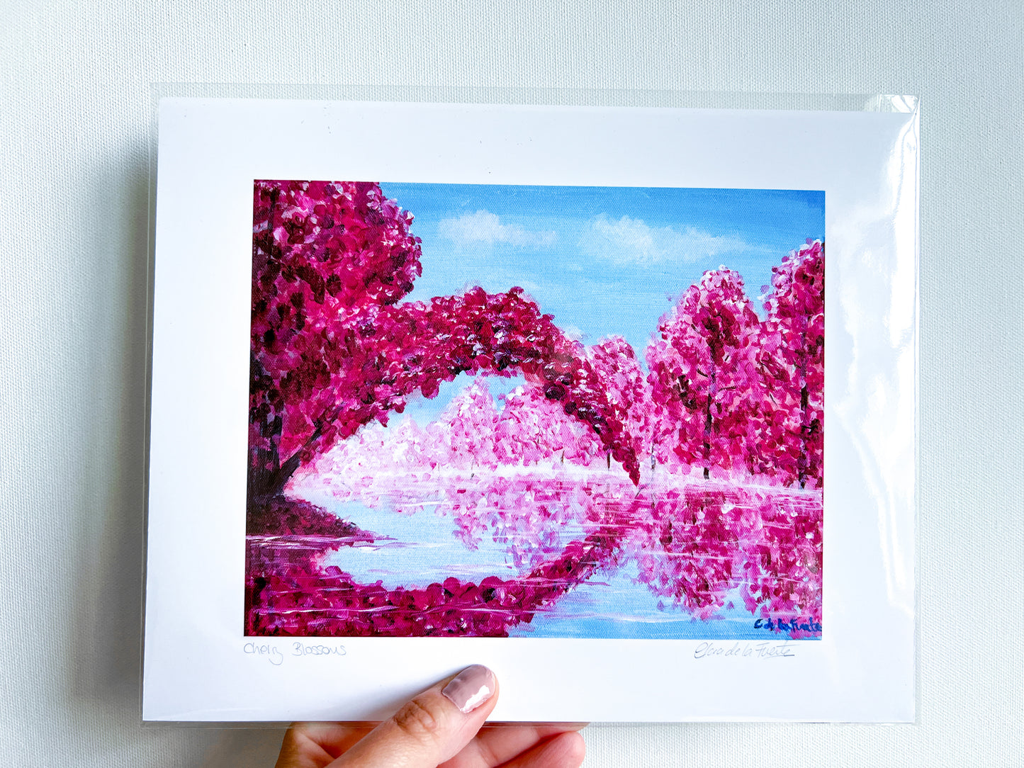 Cherry Blossoms Art Print