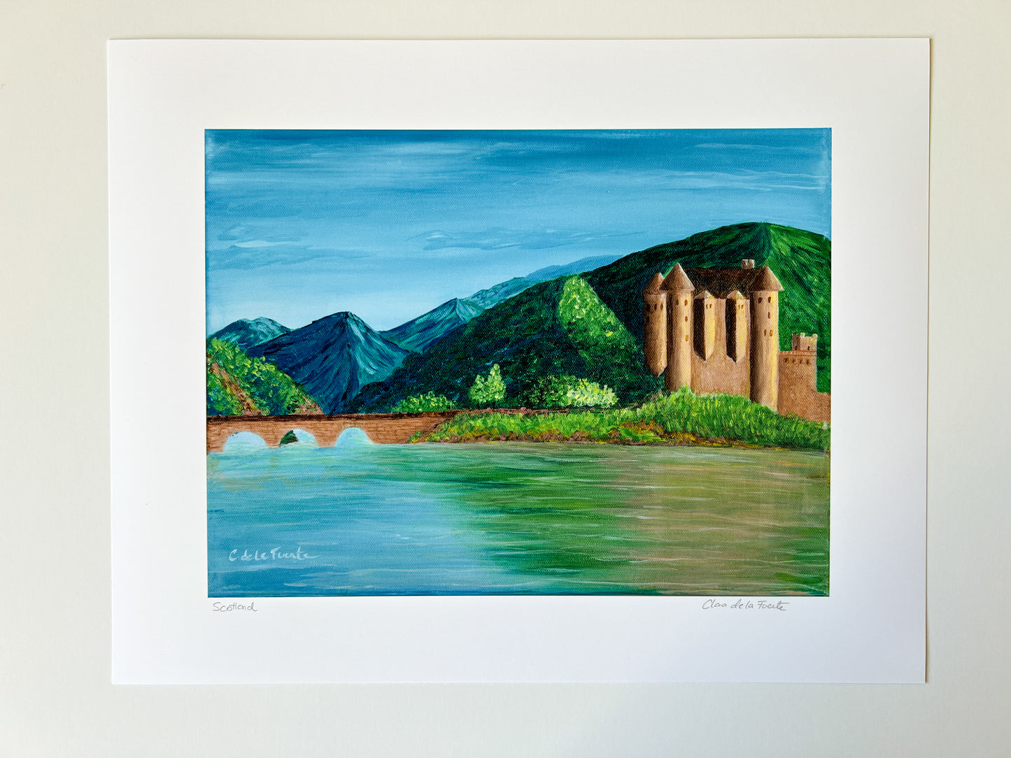 Scotland Art Print