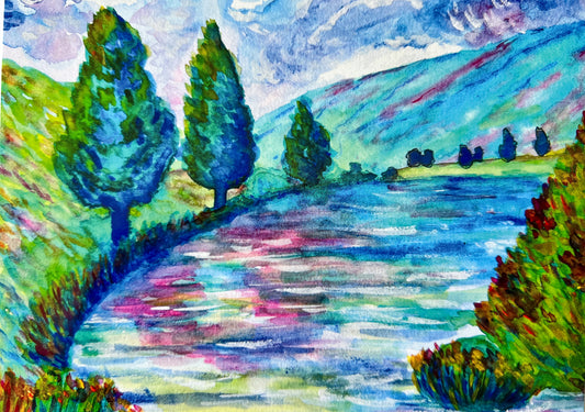 Peaceful Time Art Print