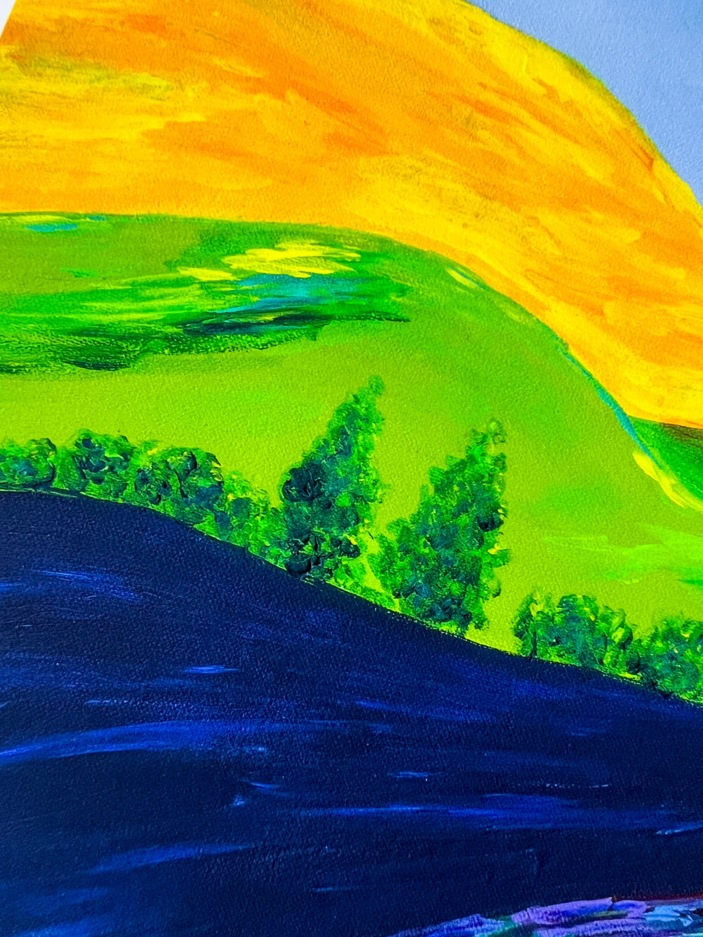 Colorado Mountains Art Print