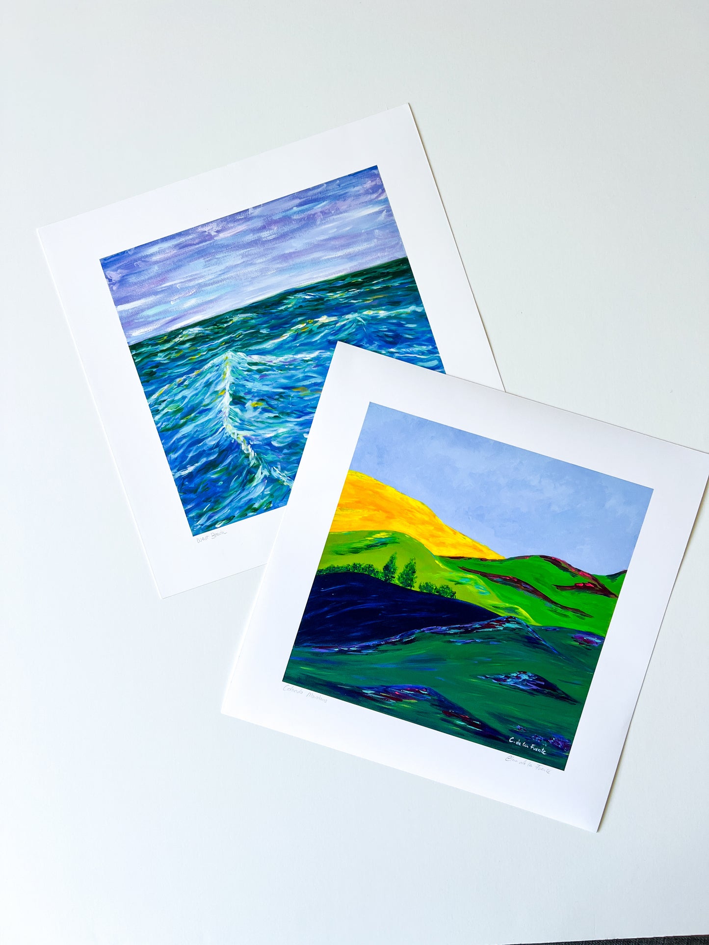 Colorado Mountains Art Print