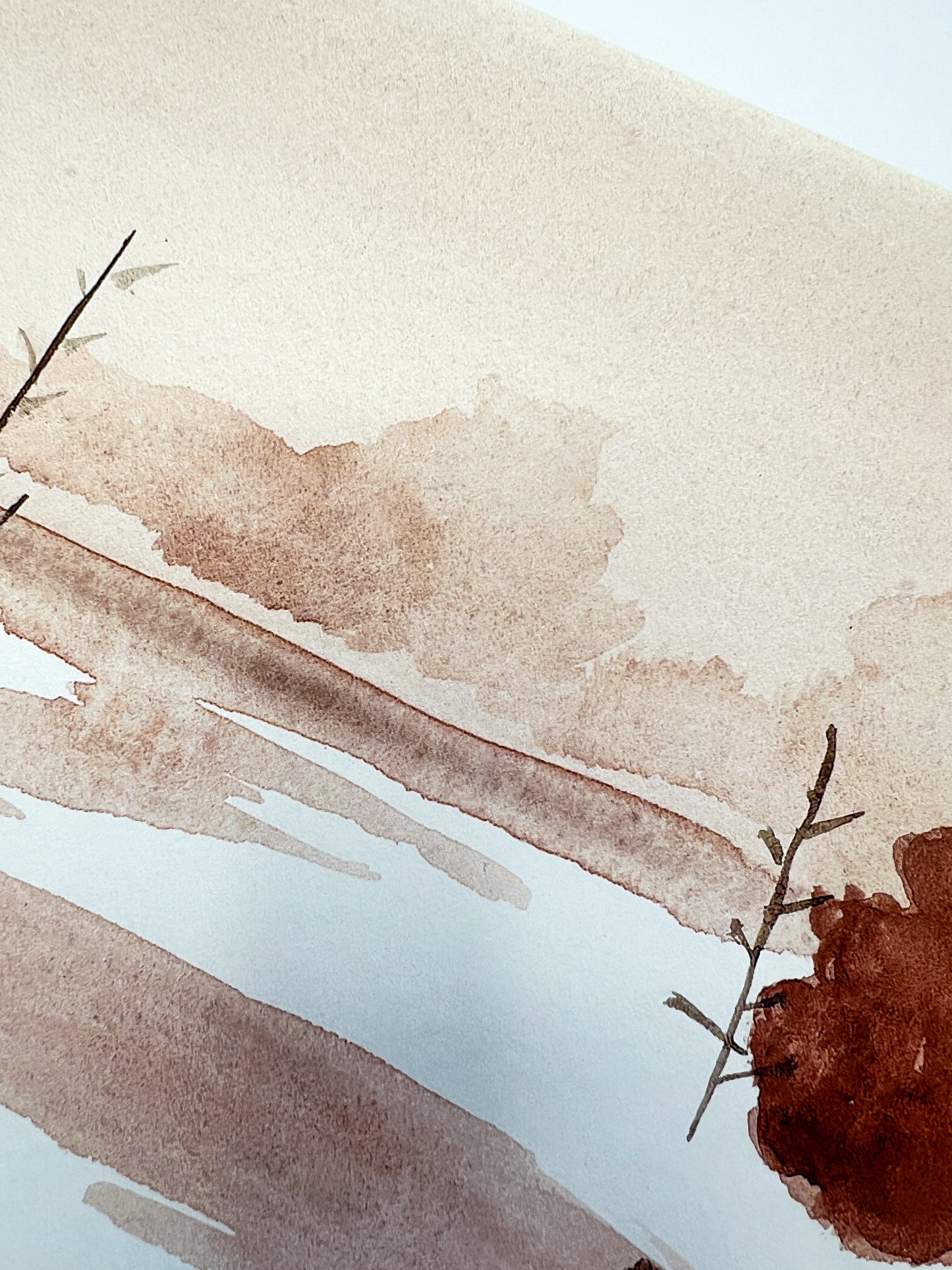 Winter Reflections Art Print