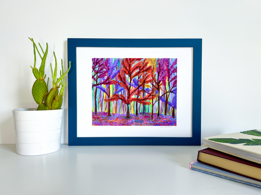 Whispering Woods Art Print