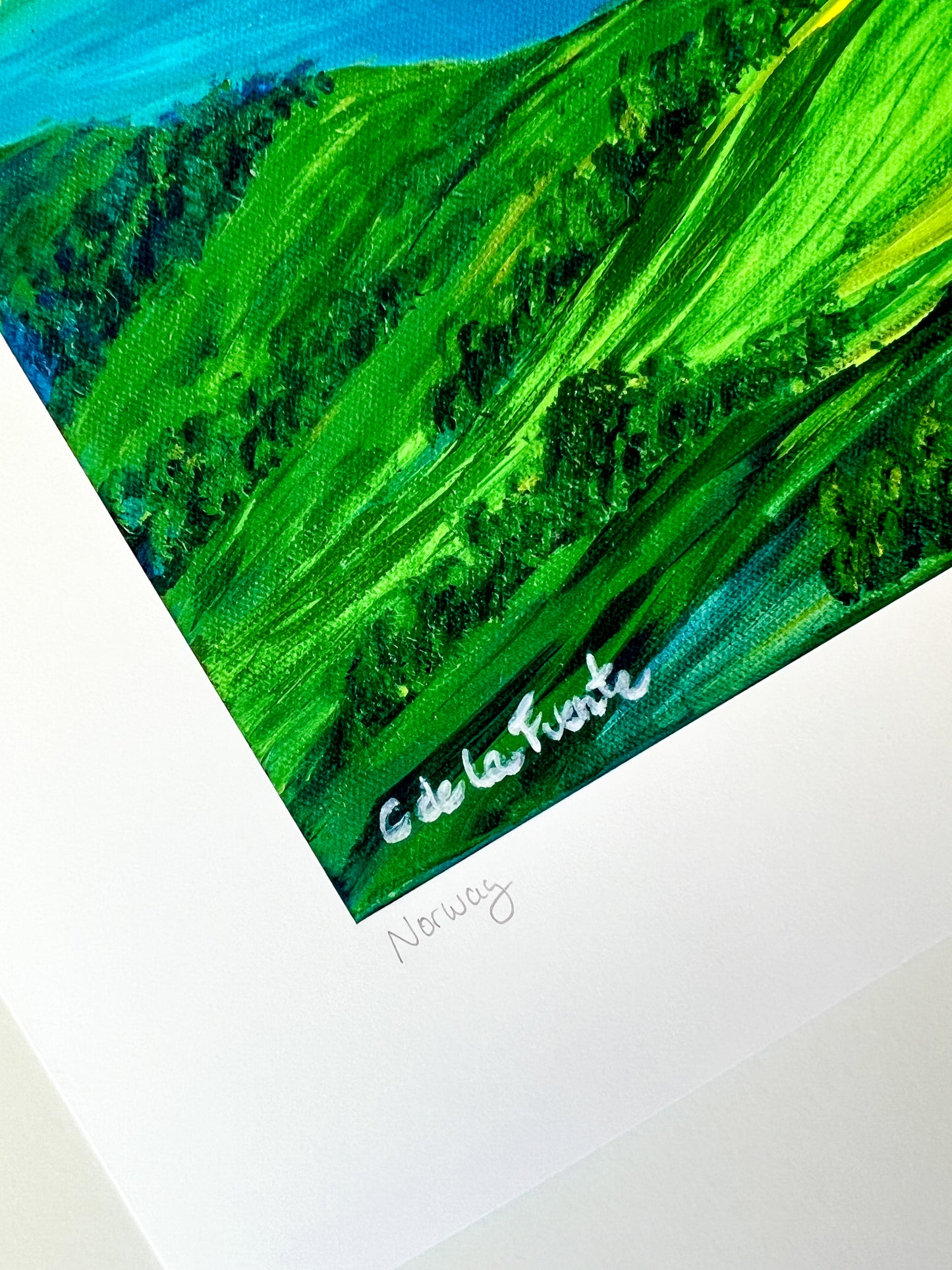 Norway Art Print