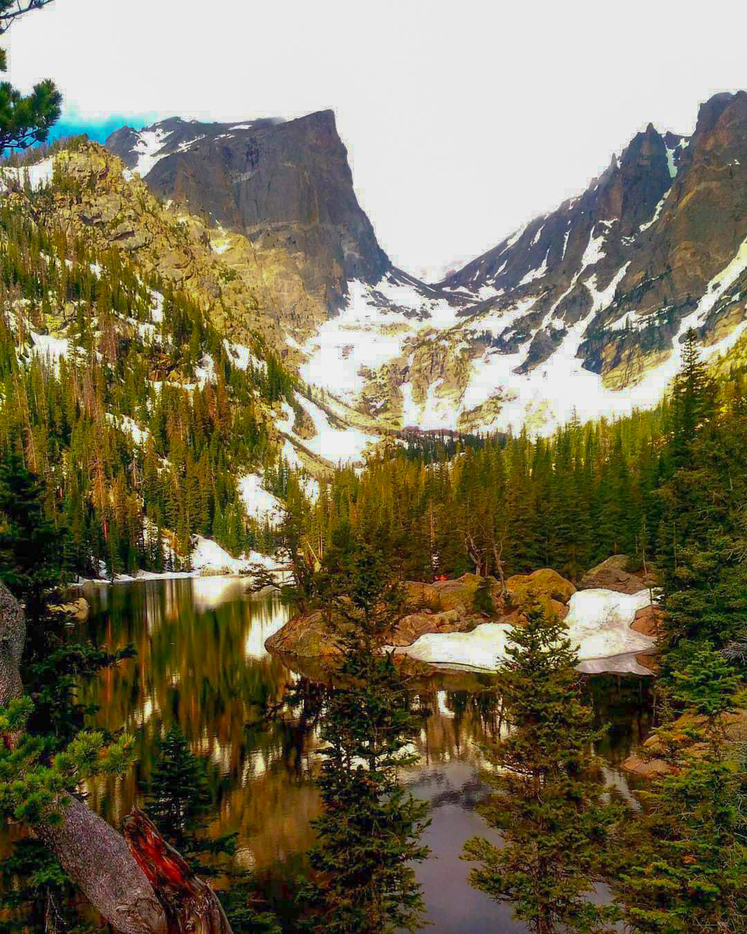 Colorado Mountains Art Print