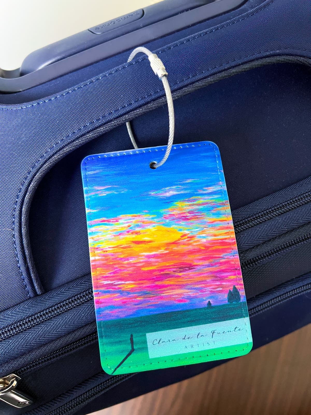 Luggage Tag — Sunset in the Fields