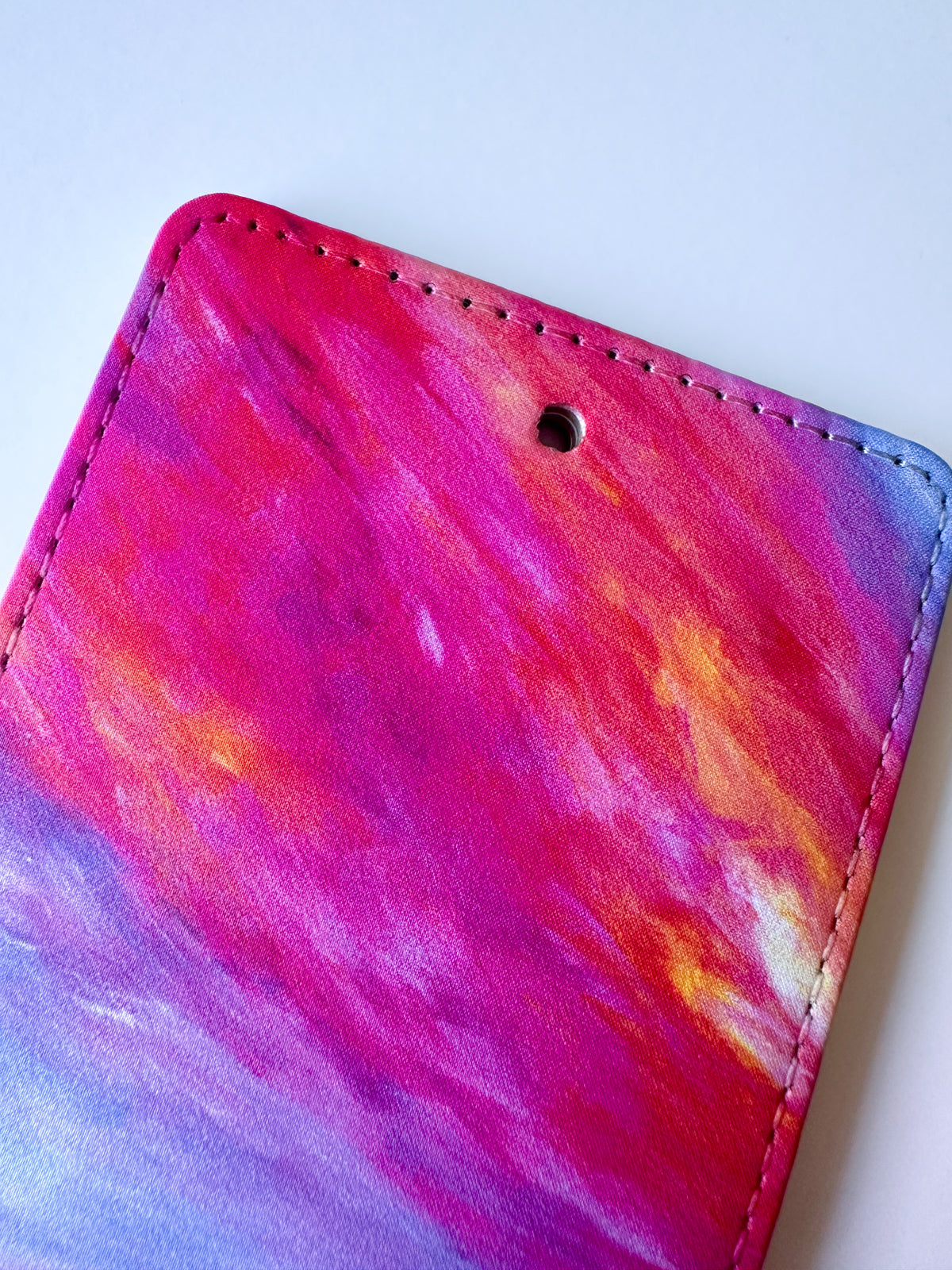 Flame Clouds Luggage Art Tag