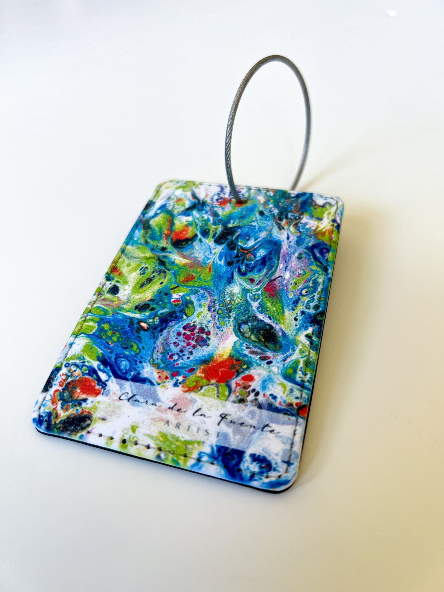 Butterflies Luggage Art Tag
