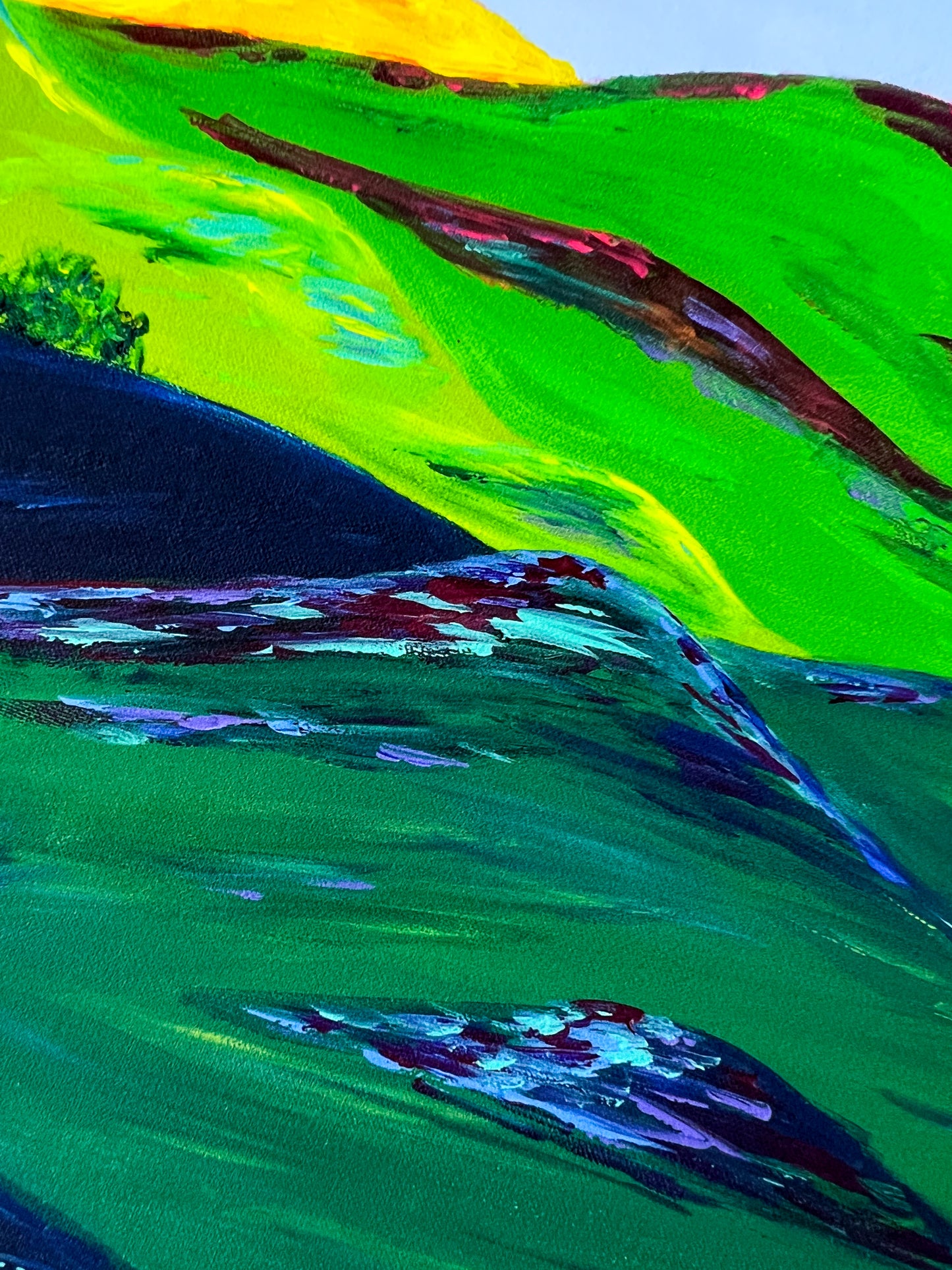 Colorado Mountains Art Print