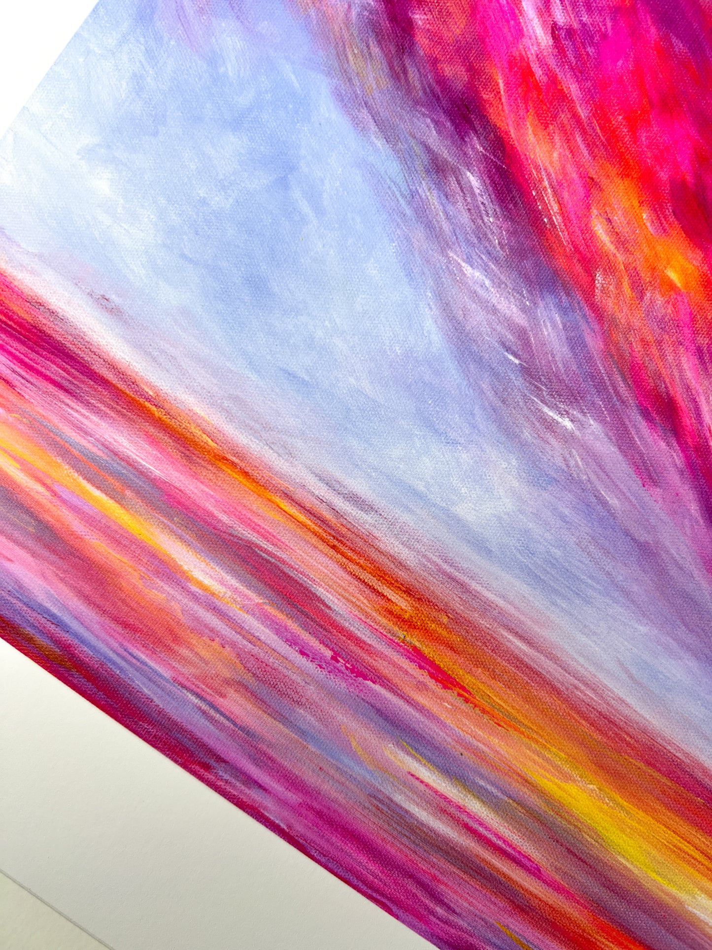 Flame Clouds Art Print