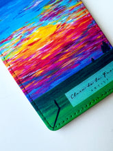 Load image into Gallery viewer, Sunset in the Fields Luggage Art Tag
