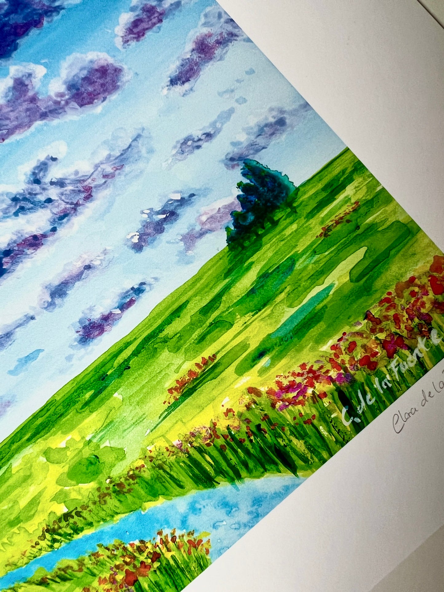 Big Ditch of Champaign Urbana Art Print