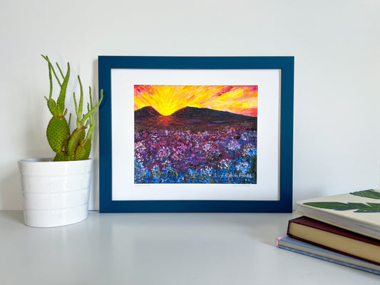 Montana Fields Art Print