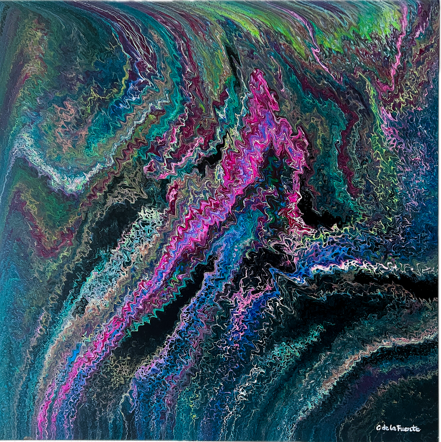 Aurora Borealis Original Painting
