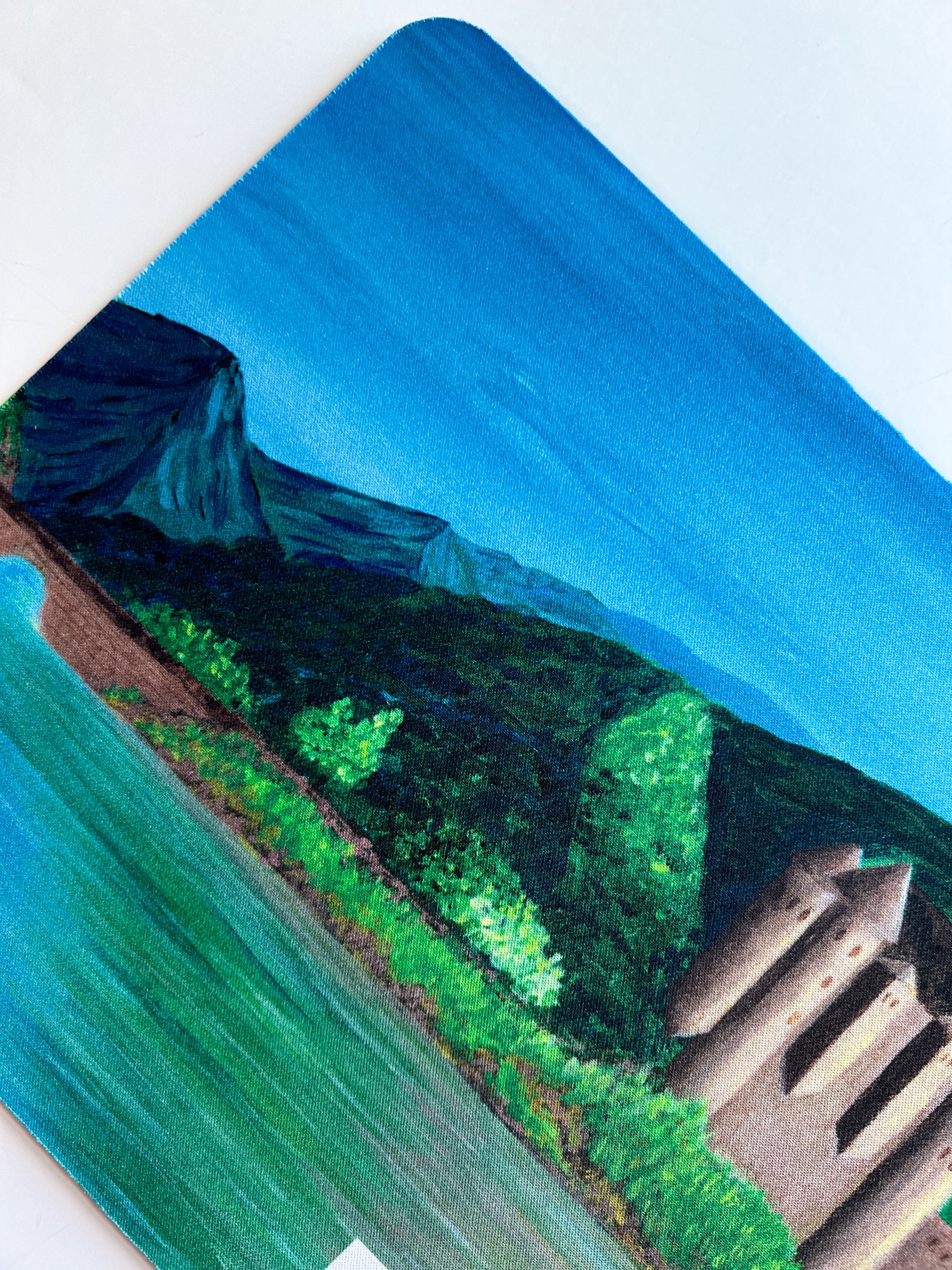 Scotland mousepad inspired in Scottish Eilean Donan castle detail