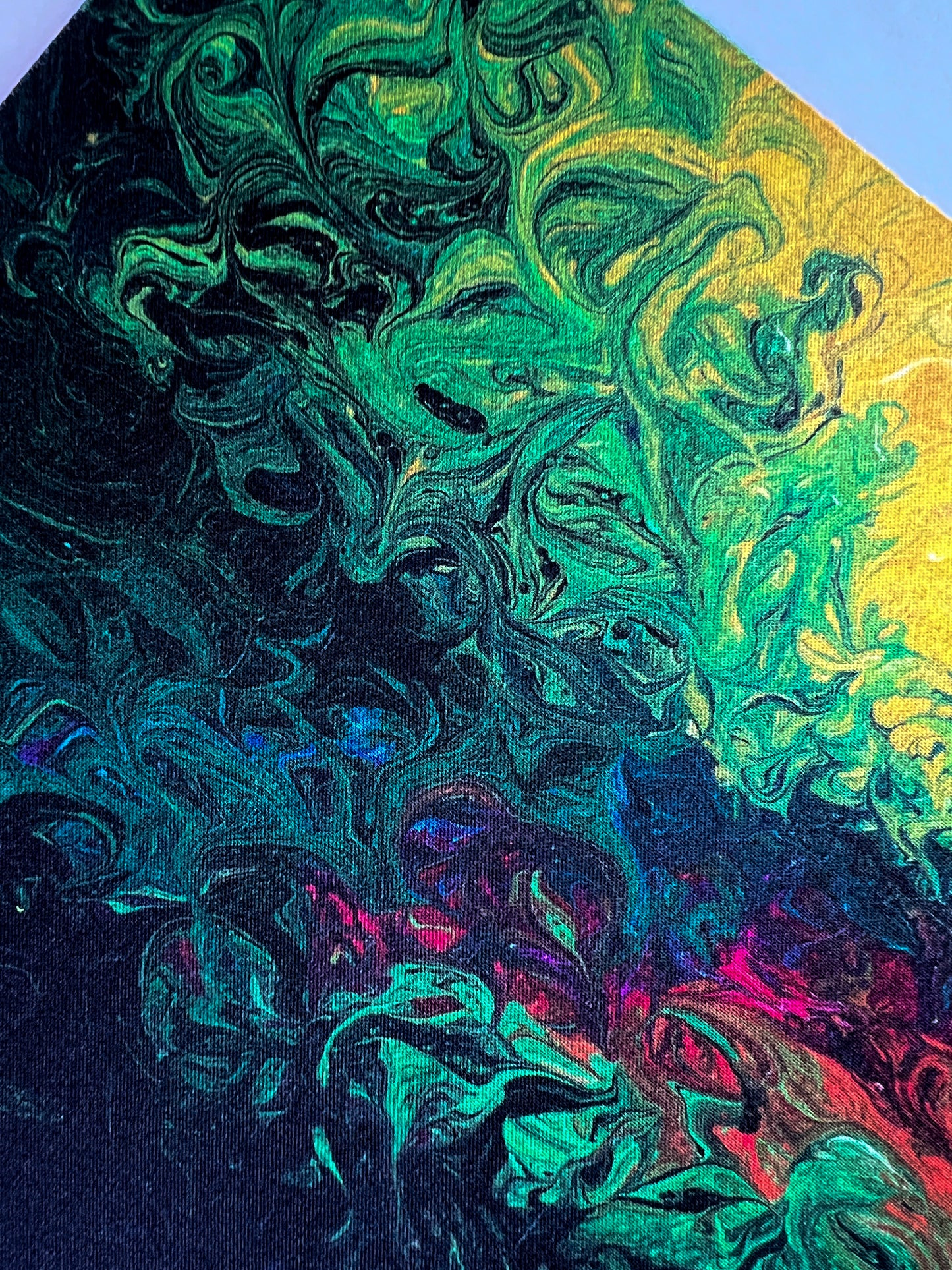 Amazonas Mousepad with mouse close up