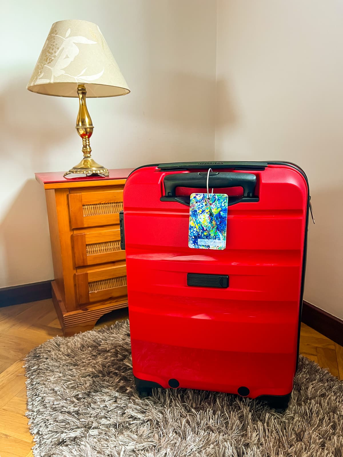 Luggage Tag — Fire