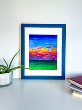 Load image into Gallery viewer, Sunset in the  Fields Art Print
