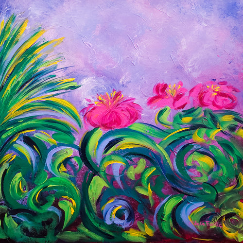 Miami Botanical Garden full painting 